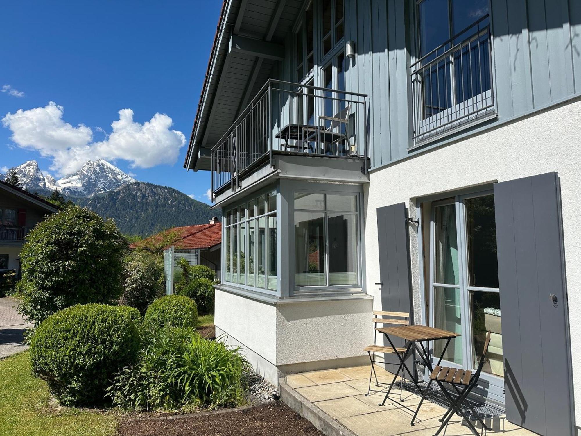 Ferienwohnung Marianne Bergpanorama Fuer Paare 60Qm ベルヒテスガーデン エクステリア 写真